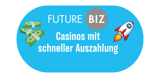 Infografik zur Auszahlungsdauer verschiedener Zahlungsmethoden bei Online-Casinos